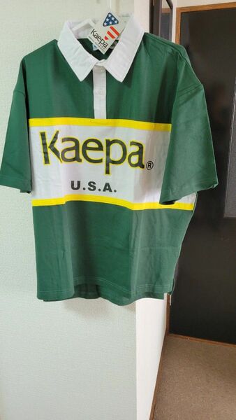 新品未使用タグ付きKAEPAの半袖の ポロシャツLサイズです。