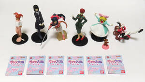  all 6 kind set Bandai HGIF Sakura Taisen third curtain genuine . temple Sakura e licca north large . flower fire Fujieda ... Iris kok Rico ga tea Capsule figure 