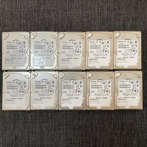 10 pcs. set [ operation goods ]TOSHIBA AL14SEB09EQ 0.9TB(900GB)×10 ( total 9000GB/9TB) 2.5 -inch SAS 12Gb removal hard disk HD HDD