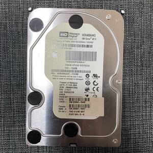 1円スタート♪【動作品】WD 6400AAKS 3.5 S-ATA(SATA) 640GBハードディスク HD 動作品