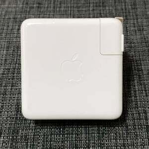 【動作品】Apple 純正 87W USB Type-C Power Adapter A1719 MacBook ACアダプター 動作OK