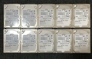 10 pcs [ operation goods ]TOSHIBA AL14SEB09EQ 0.9TB(900GB)×10 ( total 9000GB/9TB) 2.5 -inch SAS 12Gb removal hard disk HDD HD