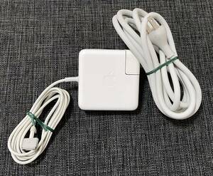 【動作品】Apple 純正 60W MagSafe 2 Power Adapter A1435 MacBook ACアダプター 延長コード （延長ケーブル）