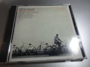 DEXTER GORDON BOBBY HUTCHERSON BRRY　HARRIS デクス・ターゴードン　　 ボビー・ハッチャーソン　　　GETTIN AROUND 国内盤