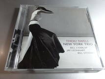 NEW YORK TRIO BILLCHARLAP JAY LEONHART ニューヨークトリオ　ビル・チャラップ 　THOU SWELL　　国内盤_画像1