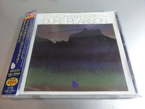 DUKE PEARSON 　　 デューク・ピアソン　　 IT COULD HAPPEN WITH YOU　　帯付き国内盤　24Bitリマスター