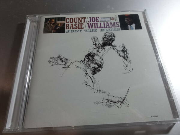 COUNT BASIE JOE WILLIAMS カウント・ベイシー ジョー・ウィリアムス JUST THE BLUES 国内盤