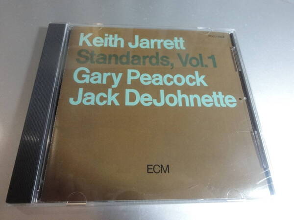 KEITH JARRETT GARY PEACOCK JACK DEJOHNETTE キース・ジャレット ゲーリー・ピーコック STANDARDS VOL1 国内盤