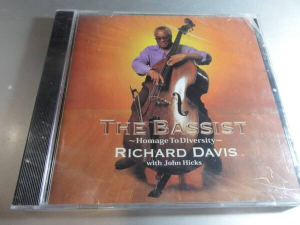 RICHARD DAVIS リチャード・デイヴィス THE BASSIST 新品未開封 シュリンク付き