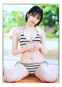 AD592 行天優莉奈（AKB48）◆切り抜き 7ページ 切抜き 水着 ビキニ