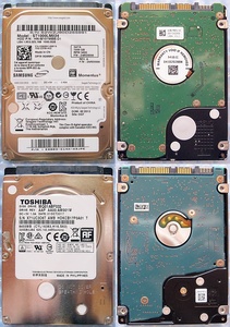 ☆SAMSUNG サムソン 1TB(1000GB) 2.5インチ SATA 厚さ9.5mm、TOSHIBA 東芝 320GB 2.5インチ SATA 厚さ7mm ノートパソコン用HDD2個セット☆