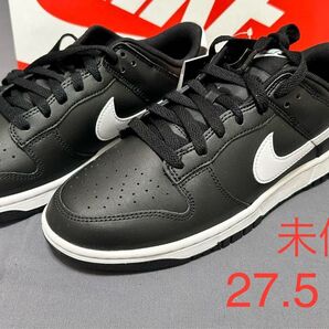 ナイキ NIKE スニーカー DUNK LOW RETRO ブラック 27.5cm