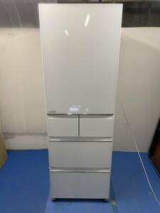 三菱電機■ノンフロン冷凍冷蔵庫 MR-B46AL-W 2016年製 中古品