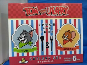 即決価格 6本セット【新品】トムとジェリー カトラリーセット スプーン 3本 フォーク 3本 TOM and JERRY ステンレス 同梱可能