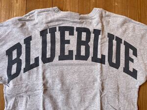  Hollywood Ranch Market BLUEBLUE T-shirt sweat L size 