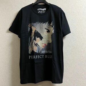 アニメ映画 PERFECT BLUE T-SHIRT パーフェクトブルー Tシャツ ブラック 黒 レトロ 