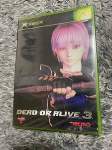 新品 未開封 XBOX DEAD OR ALIVE 3 デッド オア アライブ　3