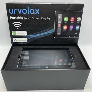 【ジャンク】URVOLAX UR72C カーナビ カーオーディオ Apple CarPlay＆Android Auto対応 ポータブルナビ /Y16126-U1