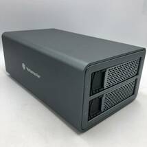 【ジャンク】Yottamaster HDDケース 3.5インチ USB3.0接続 2Bay ハードディスクケース FS2RU3 /Y16243-X1_画像3