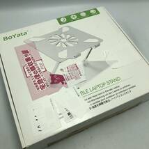 【美品】BoYata ノートパソコン スタンド 14インチまでに対応 シルバー /Y16285-J1_画像9