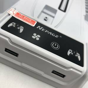 【未検品】Nepagz 新型 PS5 Slim 縦置きスタンド PlayStation 5 Slim コントローラー スタンド 充電スタンド 2台同時充電 /Y16457-R1の画像3
