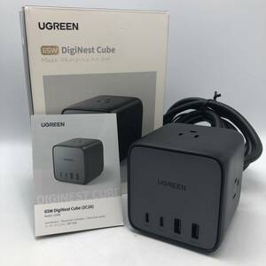 【通電確認済】UGREEN DigiNest Cube 65W 充電器 7ポート 充電器 type-c 1.8m AC1250W /Y16482-J1