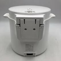 【通電のみ確認済】LOCABO（ロカボ）糖質カット炊飯器 炊飯器 糖質カット JM-C20E-W (ホワイト) /Y16516-U0_画像7