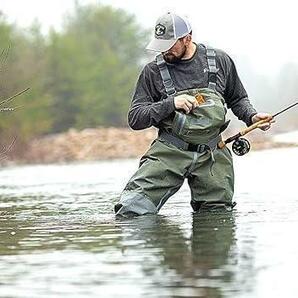 特価【サイズＭ】 フロッグトグス フィッシングウェーダー Pilot River Guide Hd ストッキングフットチェストウェーダーの画像9