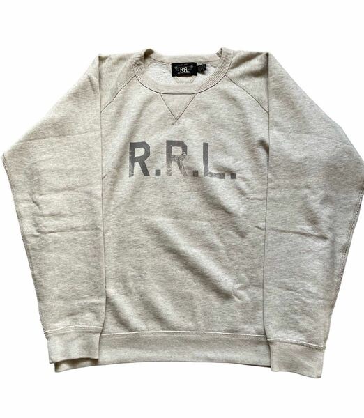 RRL Double RL Logo Fleece Sweat Shirt XL ダブルアールエル ロゴ フリース スウェットシャツ
