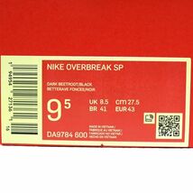 NIKE (ナイキ) OVERBREAK SP “BRIGHT CRIMSON” / オーバーブレイク ブライトクリムゾン DA9784-600 未使用品 27.5cm / S00680_画像10