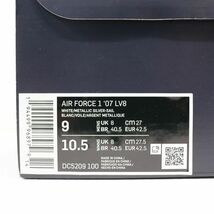 NIKE (ナイキ) AIR FORCE 1 07 LV8 “LABEL MAKER” / エアフォース1 07 LV8 ラベルメーカー DC5209-100 未使用品 27cm / S00686_画像9