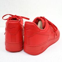 NIKE (ナイキ) AIR FORCE 1 07 LV8 1 “Triple Red” / エアフォース1 07 LV8 1 トリプルレッド CW6999-600 未使用品 27cm / S00688_画像3