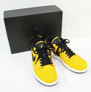 NIKE (ナイキ) AIR JORDAN 1 LOW “University Gold” / エアジョーダン1 ロー ゴールド 553558-700 未使用品 27cm / S00622