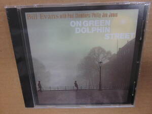 j6/未開封　JAZZ　ピアノトリオ　CD　輸入盤　/BILL EVANS WITH PAUL CHAMBERS/PHILLY JOE JONES/ON GREEN DOLPHIN STREET