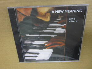 jj40/未開封　JAZZ　ピアノトリオ　CD　輸入盤　/DANNY KOLKE,　JR / A NEW MEANING