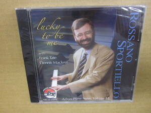 jj87/未開封　JAZZ　ピアノトリオ　CD　輸入盤　/THE ROSSANO SPORTIELLO TRIO / LUCKY TO BE ME