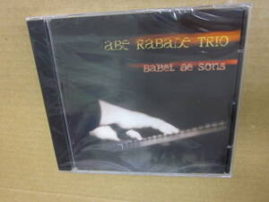 jj88/未開封　JAZZ　ピアノトリオ　CD　輸入盤　/ABE RABADE TRIO / BABAEL DE SONS