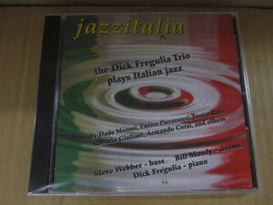jj110/未開封　JAZZ　ピアノトリオ　CD　輸入盤　/THE DICK FREGULIA TRIO / PLAYS ITALIAN JAZZ