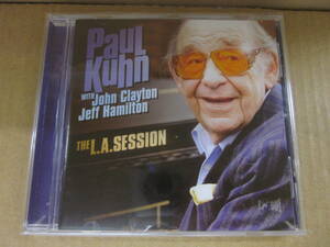jj128/未開封　JAZZ　ピアノトリオ　CD　輸入盤　/ PAUL KUHN TRIO / THE L.A. SESSION