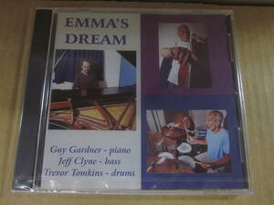jj139/未開封　JAZZ　ピアノトリオ　CD　輸入盤　/ GUY GARDNER TRIO / EMMA’S　DREAM