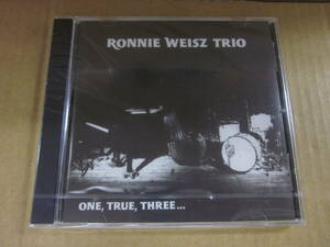 jj145/未開封　JAZZ　ピアノトリオ　CD　輸入盤　/RONNIE WEISZ TRIO / ONE、TRUE、THREE...