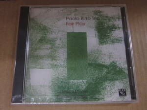 jj207/未開封　JAZZ　ピアノトリオ　CD　輸入盤　/PAOLO BIRRO TRIO / FAIR PLAY