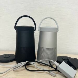 BOSE SoundLink Revolve+ II Bluetooth Speaker 2台ブラック シルバー