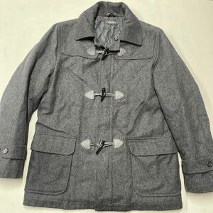 KANSAI YAMAMOTO HOMME Kansai Yamamoto Homme Yamamoto .. duffle coat pea coat wool coat men's L size gray outer 