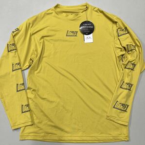 オークリー ロング Tシャツ 長袖 ENHANCE QD LS TEE BOLD EVO 12.0 FOA403601 550 イエロー Tシャツ 未使用 OAKLEY メンズ BRASS YELLOW Mの画像1