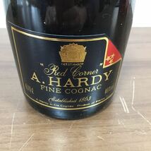 REMY MARTIN レミーマルタン A.HARDY COGNAC コニャック ブランデー 古酒 未開栓 容量700ml 度数40度 重量2.7kg まとめ2本 箱付き 3 ス 304_画像5