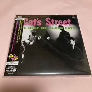 新品未開封品/紙ジャケット仕様/SHM-CD/ブラックキャッツ/Cat's Street/40th ANNIVERSARY/2021年最新デジタルリマスター/高音質/VICL-70256