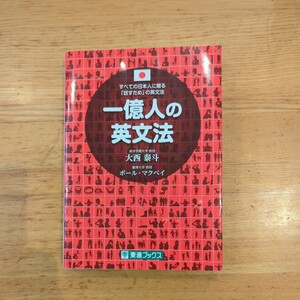 一億人の英文法 大西泰斗 ポール マクベイ