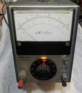 ACmVメーター菊水電子　MODEL 164E (VTVM)mV-dBm