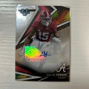 2022-23 Bowman's Best University Football Dallas Turner auto